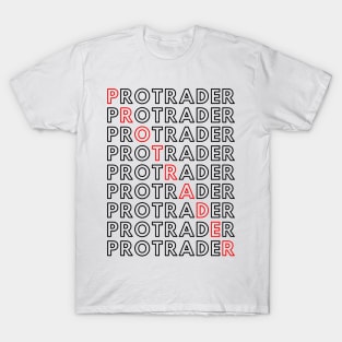 PROTRADER in crossword artwork (Light) T-Shirt